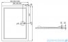 Polimat Goliat 2 brodzik prostokątny posadzkowy 120x100cm 00236
